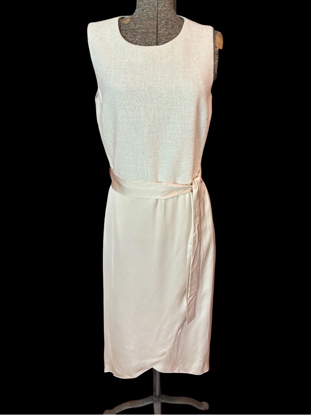 Peserico mixed media midi dress. EUC - Picture 4 of 10